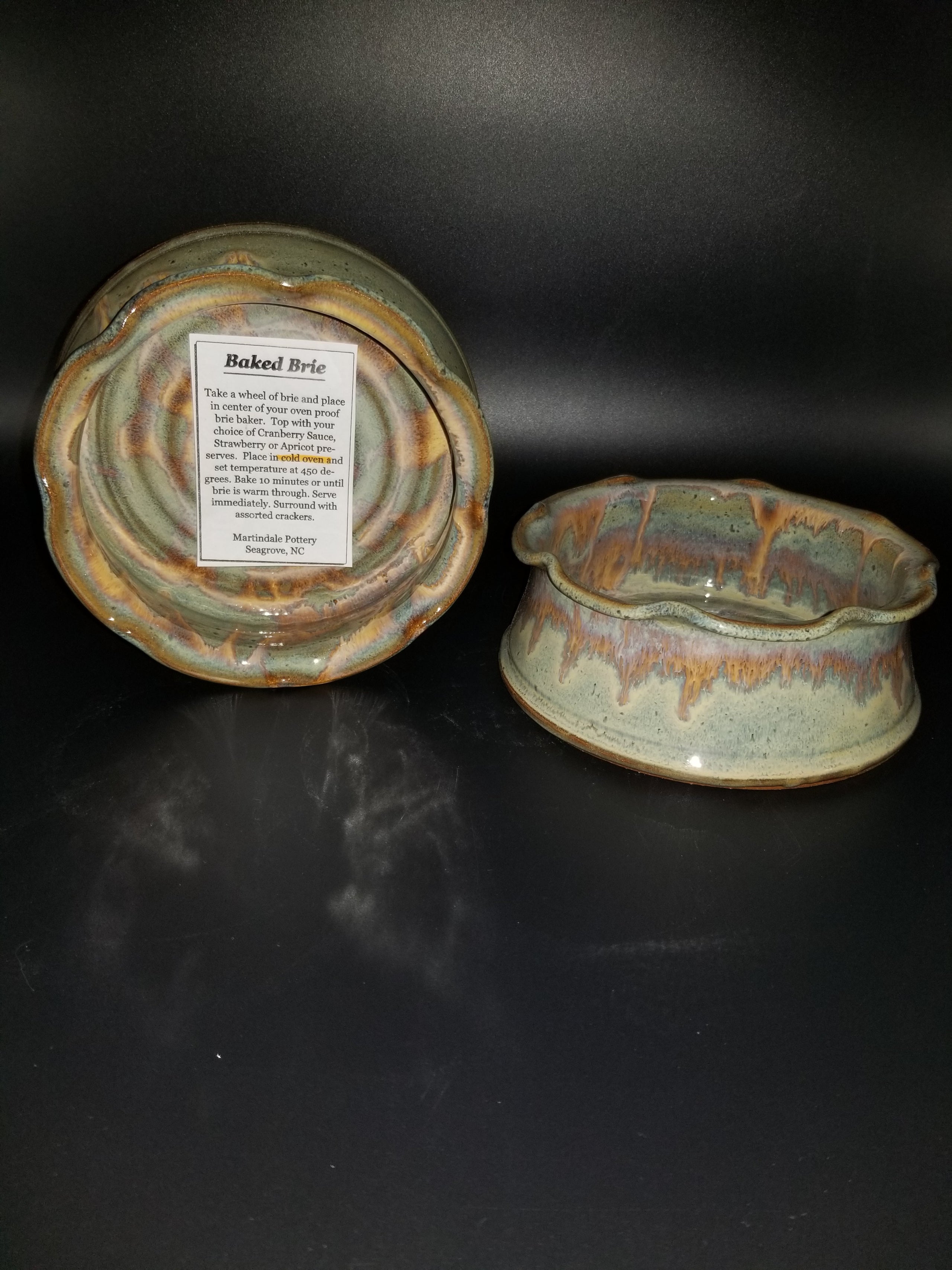 Small Brie Baker- – The Annapolis Pottery